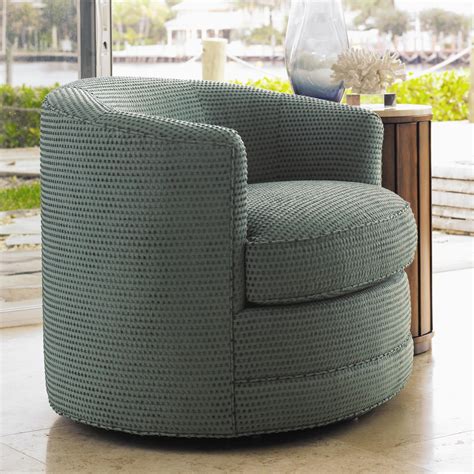 Tommy Bahama Home Ocean Club 7310 11sw Contemporary Kava Swivel Chair