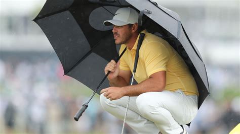 Brooks Koepka Leads Rain Soaked US PGA Championship PlanetSport