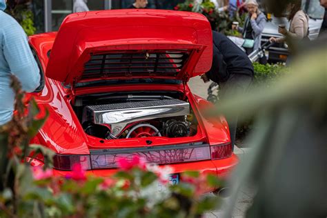 Guards Red Porsche 964 Turbo Restoration Olsen Motorsports