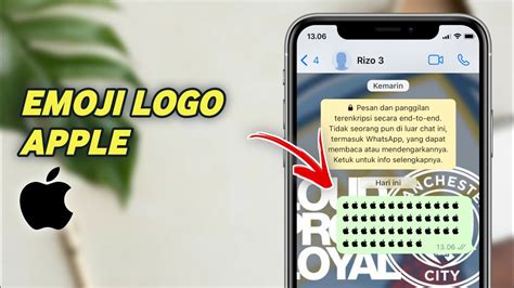 Cara Membuat Emoji Logo Apple Di Iphone Ios Youtube