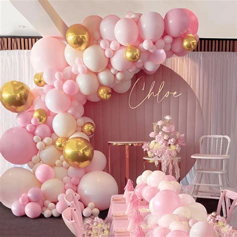 Palloncino Ghirlanda Arco Kit Decorazione Festa Di Compleanno Ragazza