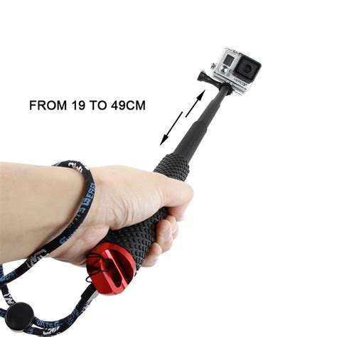 Universal Stretchable Selfie Stick Monopod+Clip Holder Set For GOPRO ...