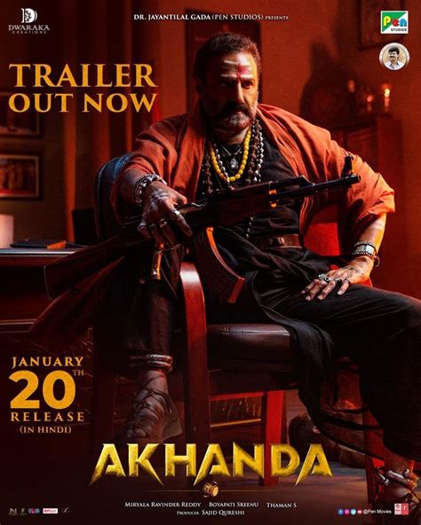 Akhanda Hindi Trailer Is Out With Release Date | cinejosh.com