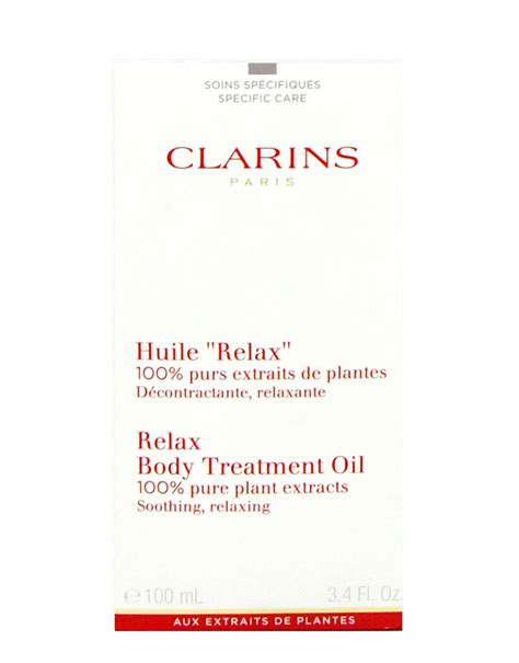 Relax Body Treatment Oil De Clarins 100ml