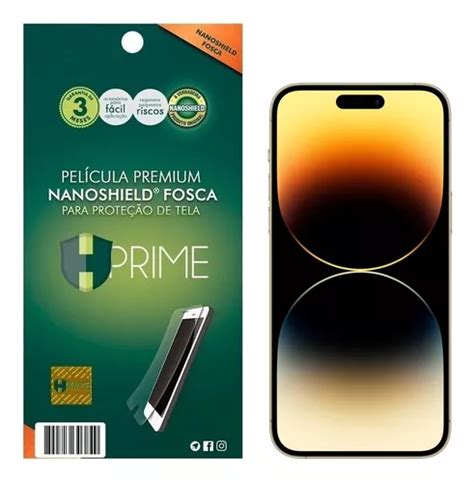 Pel Cula Premium Hprime Nanoshield Fosca Para Iphone Pro