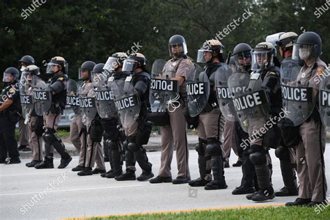 Florida State Troopers Seen They Shut Editorial Stock Photo - Stock ...