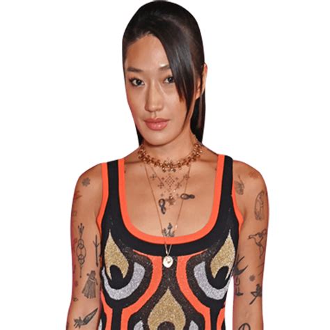 Peggy Gou Colourful Half Body Buddy Celebrity Cutouts