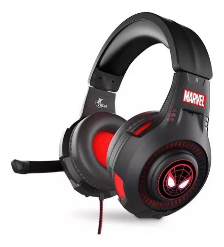 Audífonos Gamer Alámbricos Micrófono Xtech Marvel Spiderman Envío gratis