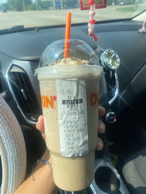 Dunkin Donuts Iced Coffee Order Butter Pecan Artofit