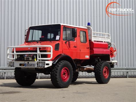 Mercedes Benz Unimog 1550 Fire Truck Top Trucks