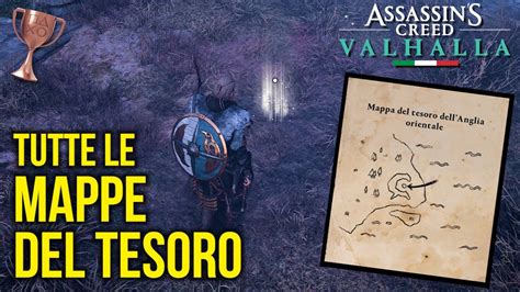 ASSASSIN S CREED VALHALLA ITA TUTTE LE MAPPE DEL TESORO TROFEO