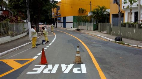 Alterações São Feitas No Trânsito Das Ruas Do Bairro Niterói Para