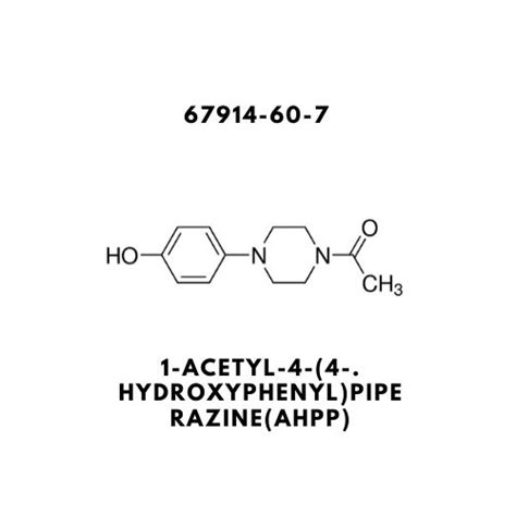 White 1 Acetyl 4 4 Hydroxyphenyl Piperazine At Best Price In Bharuch