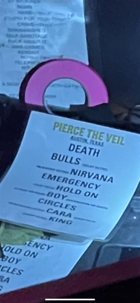 Pierce The Veil Tour 2024 Setlist - elita anne-corinne