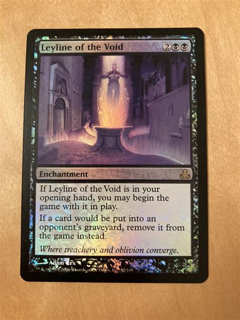 Yahoo オークション Gpt 虚空の力線 Leyline Of The Void 英語 Foil1