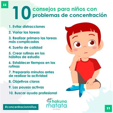 Problemas De Concentraci N En Ni Os Algunas Se Ales