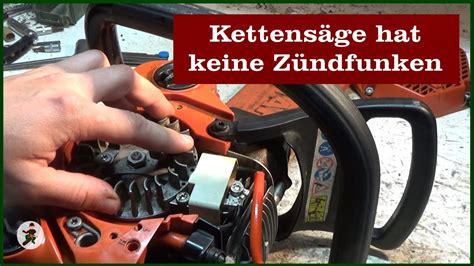 Kettensäge hat keinen Zündfunken YouTube