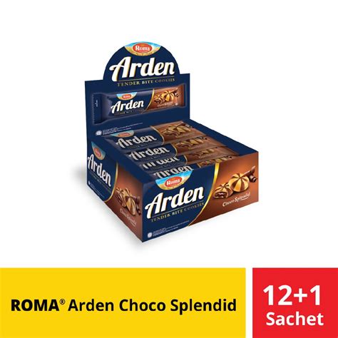 Jual Roma Arden Choco Splendid Pak Isi Pcs Gr Shopee Indonesia