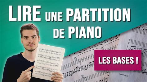 Apprendre à lire une partition de piano LES BASES YouTube