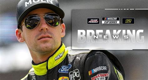 Team Penske signs Ryan Blaney to long-term extension | NASCAR