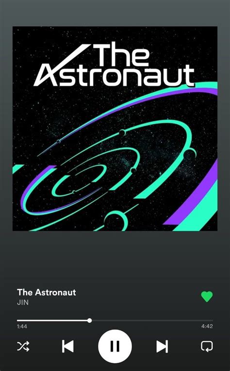 The Astronaut ~ Jin | Astronaut, Songs, Jin