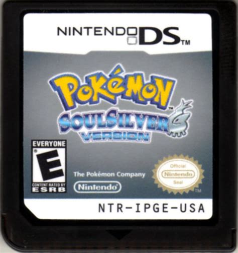 Pokémon Soulsilver Version 2009 Nintendo Ds Box Cover Art Mobygames