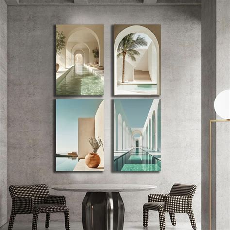 Tableaux décoratifs Salle à manger : toile et plexiglass au Maroc.
