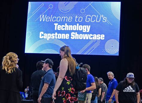 technology capstone showcase gcu news