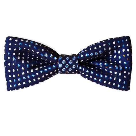 Download Blue Polka Dot Bow Tie Png 05252024