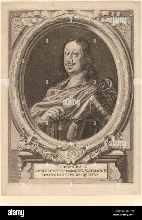 Ferdinando Ii Grand Duke Of Tuscany Before Stock Photo Alamy