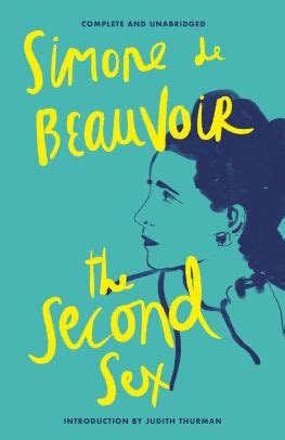 The Second Sex By Simone De Beauvoir Paperback Barnes Noble