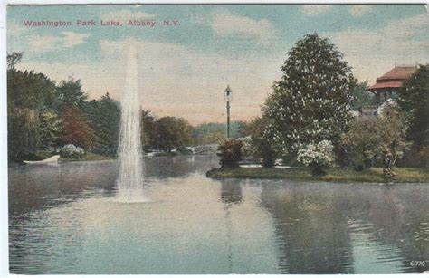 Washington Park Lake C 1900 Albany Ny AlbanyGroup Archive Flickr