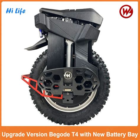 EU Stock Newest Begode T4 Electric Unicycle Batch 2 Version 100V 1800Wh