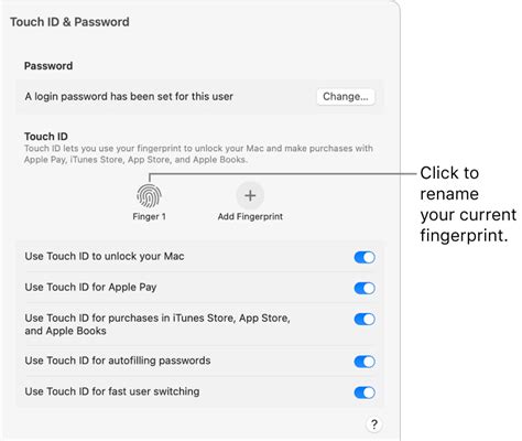 Use Touch Id On Mac Apple Support Uk