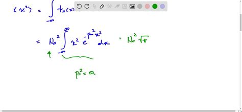 Solved Find The Expectation Value X Of The Square Of The Position For