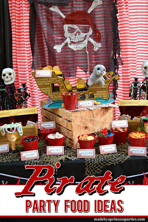 Pirate Party Food Ideas Free Printables