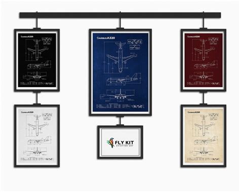 Airbus A320 Vertical Blueprint Premium Matte Paper Poster - Etsy