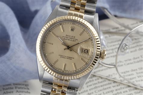 Rolex Datejust Stahl Gold Automatik Kal 3035 Ref 16013 2206142