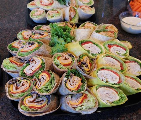 Wrap sandwich platter (per person) - Bayway Catering