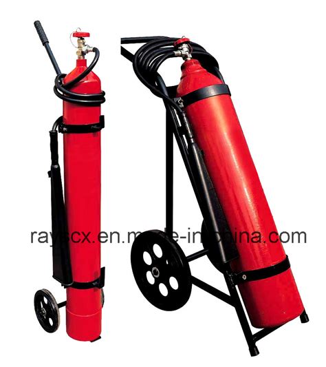 10kg25kg Cart Co2 Fire Extinguisher 10kg Co2 Fire Extinguisher And 10kg Co2 Trolley Fire