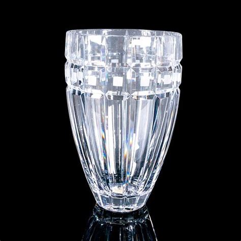 Marquis By Waterford Crystal Quadrata Vase Large Sold At Auction On