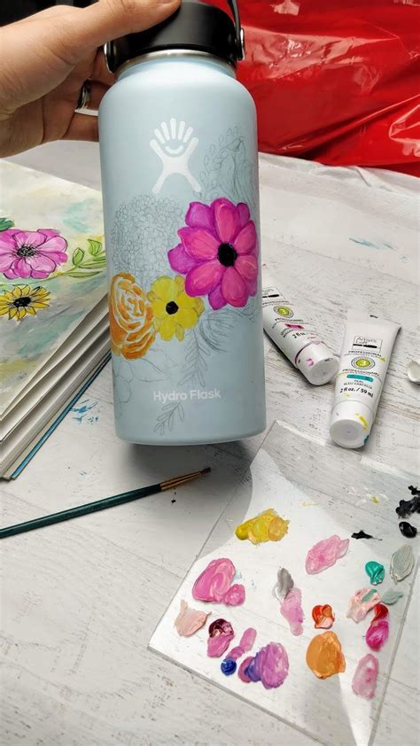 Ultimate guide how to paint your hydro flask with 5 easy diy ideas ...