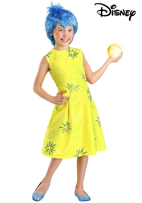 Child Disney and Pixar Inside Out Joy Costume Dress | Disney Costumes