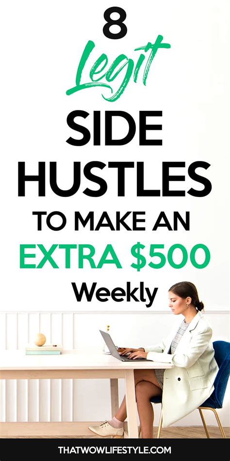 Legit Side Hustles You Can Start At Home Online Side Hustle Side