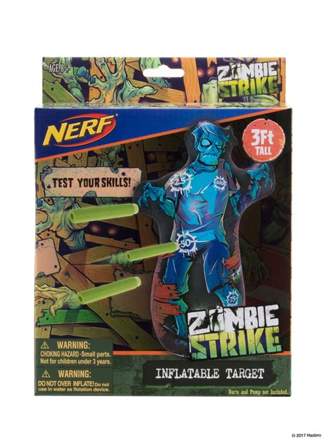 Nerf Zombie Strike Inflatable Target NIB – Blaster Barn