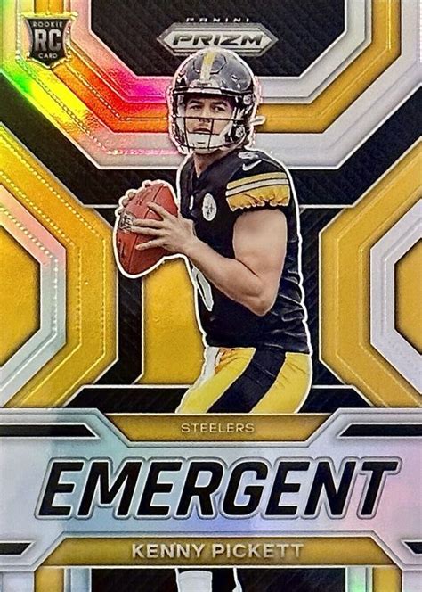 Kenny Pickett Prizm Emergent Silver E Price Guide Sports