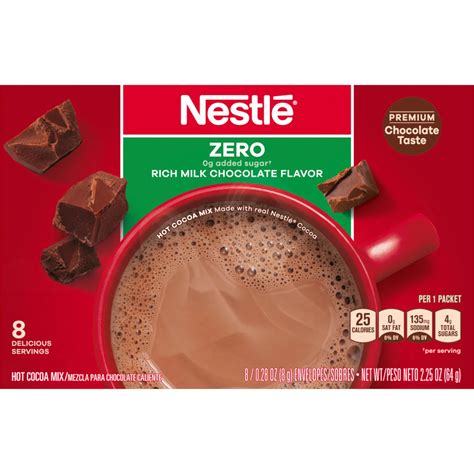 Nestle Fat Free Rich Milk Chocolate Hot Cocoa Mix Shop Cocoa At H E B