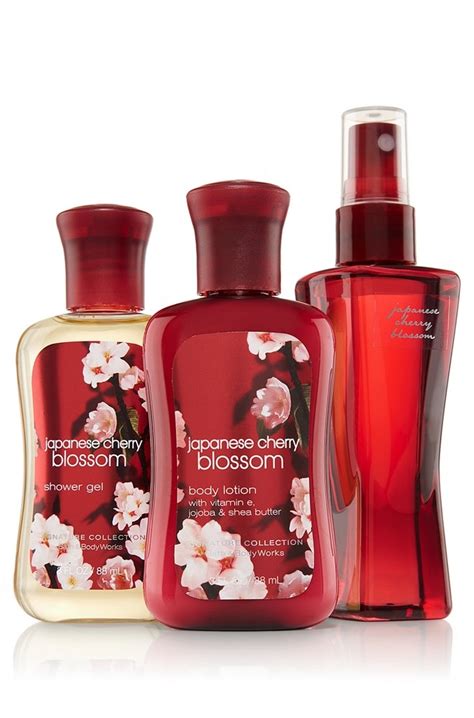 Bath And Body Works Japanese Cherry Blossom Signature Collection Travel