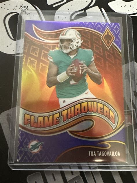 2021 Panini Phoenix Flame Throwers Purple Ft 2 Tua Tagovailoa 125