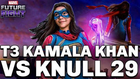 T Kamala Khan Vs Knull Marvel Future Fight Youtube